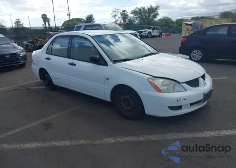 2004 Mitsubishi Lancer Es z USA, uszkodzony, nr VIN JA3AJ26E54U042788